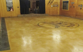 concrete floor