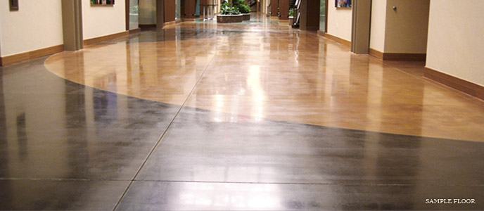 polished floor